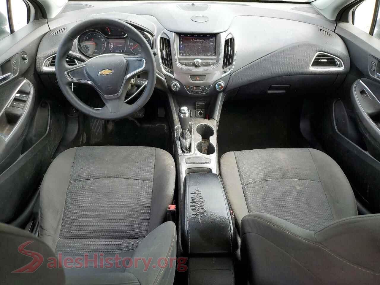 2019 CHEVROLET CRUZE VIN 1G1BC5SM5K7148757, interior dashboard