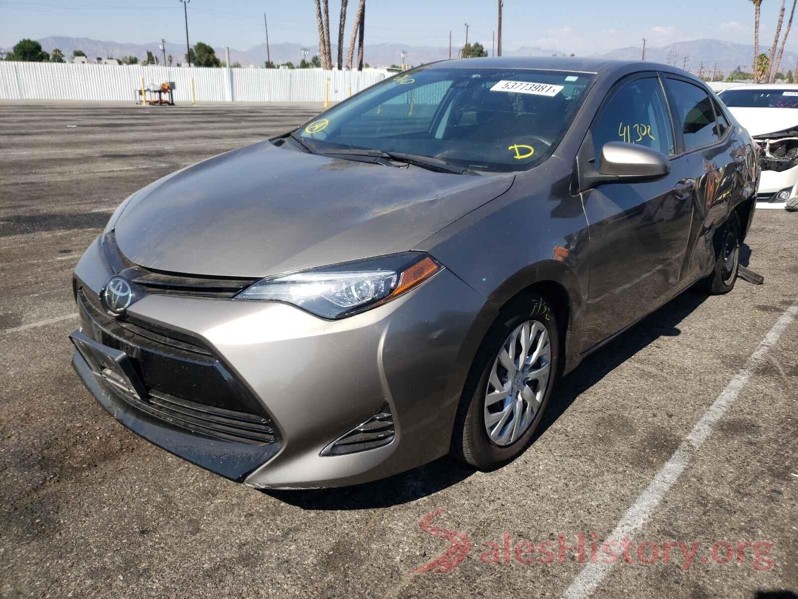 5YFBURHE6HP718459 2017 TOYOTA COROLLA