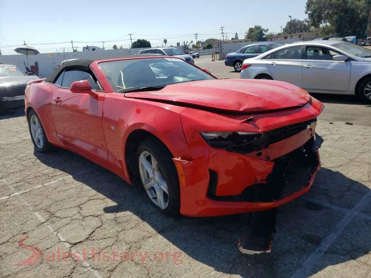 1G1FB3DS0K0114156 2019 CHEVROLET CAMARO