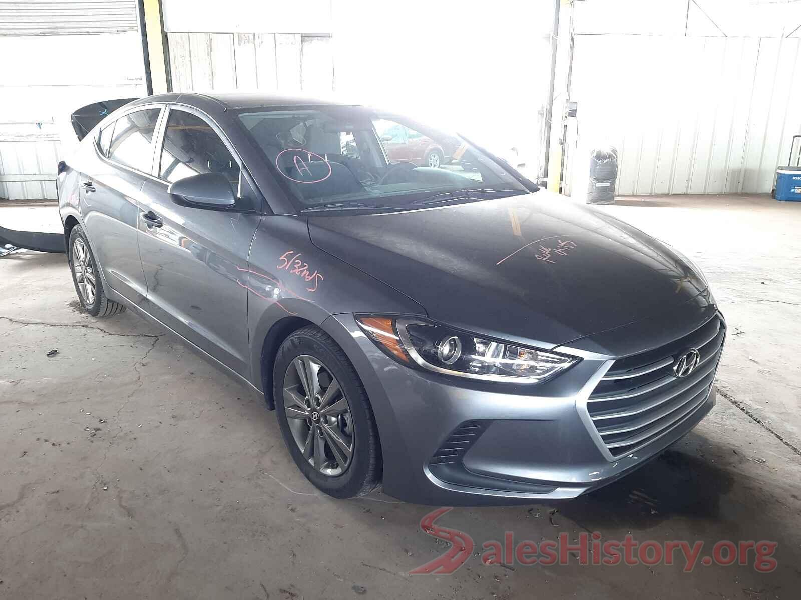 5NPD84LF0JH295770 2018 HYUNDAI ELANTRA