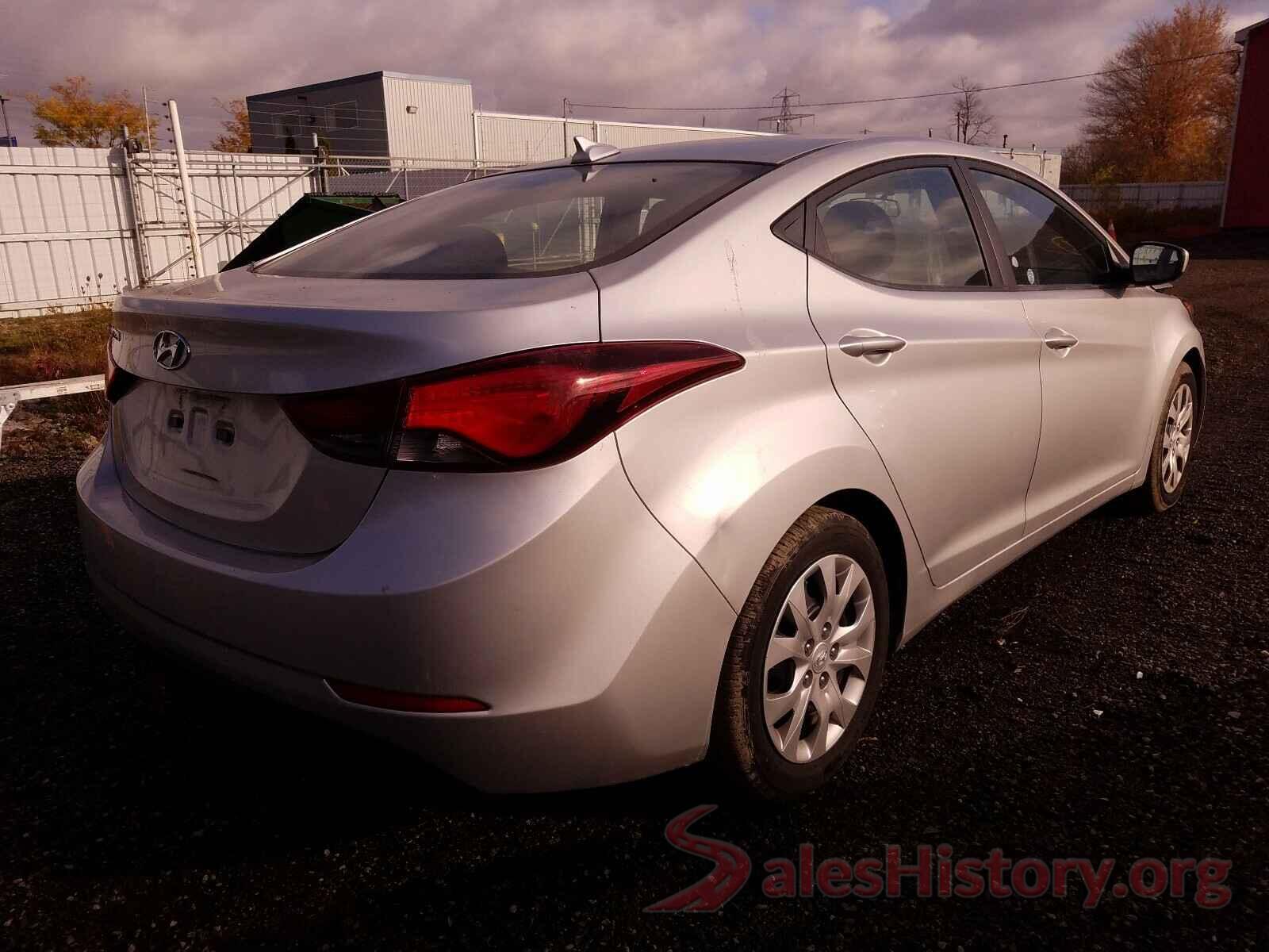 5NPDH4AE7GH749189 2016 HYUNDAI ELANTRA