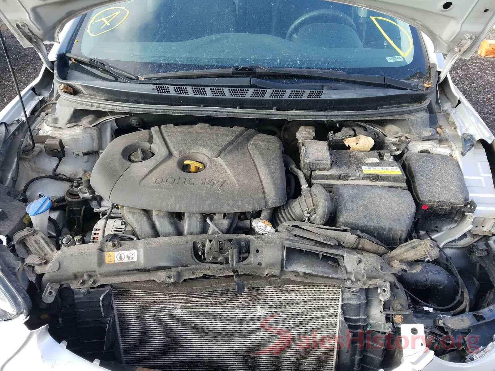 5NPDH4AE7GH749189 2016 HYUNDAI ELANTRA