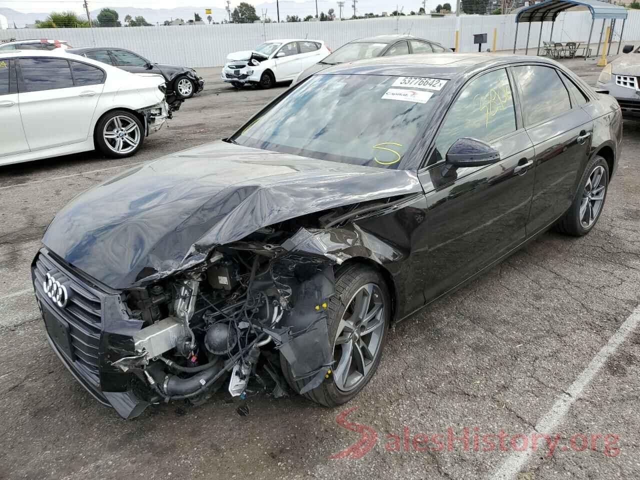 WAUGMAF41KN012180 2019 AUDI A4