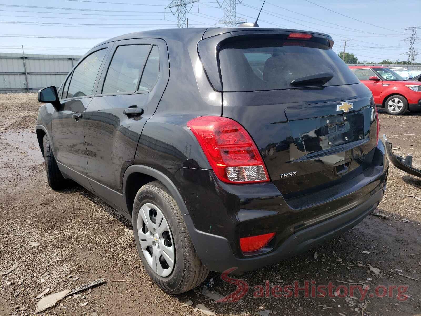 3GNCJKSB9HL289650 2017 CHEVROLET TRAX