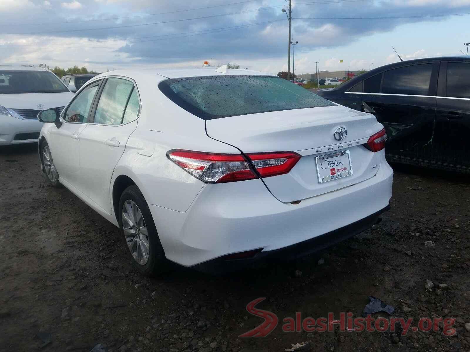 4T1B11HK8KU813398 2019 TOYOTA CAMRY