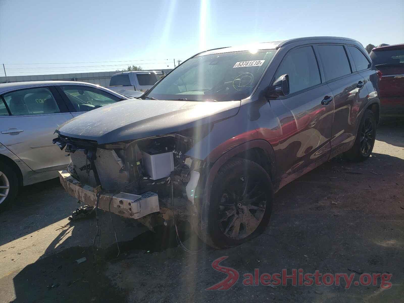 5TDKZRFH8KS330128 2019 TOYOTA HIGHLANDER