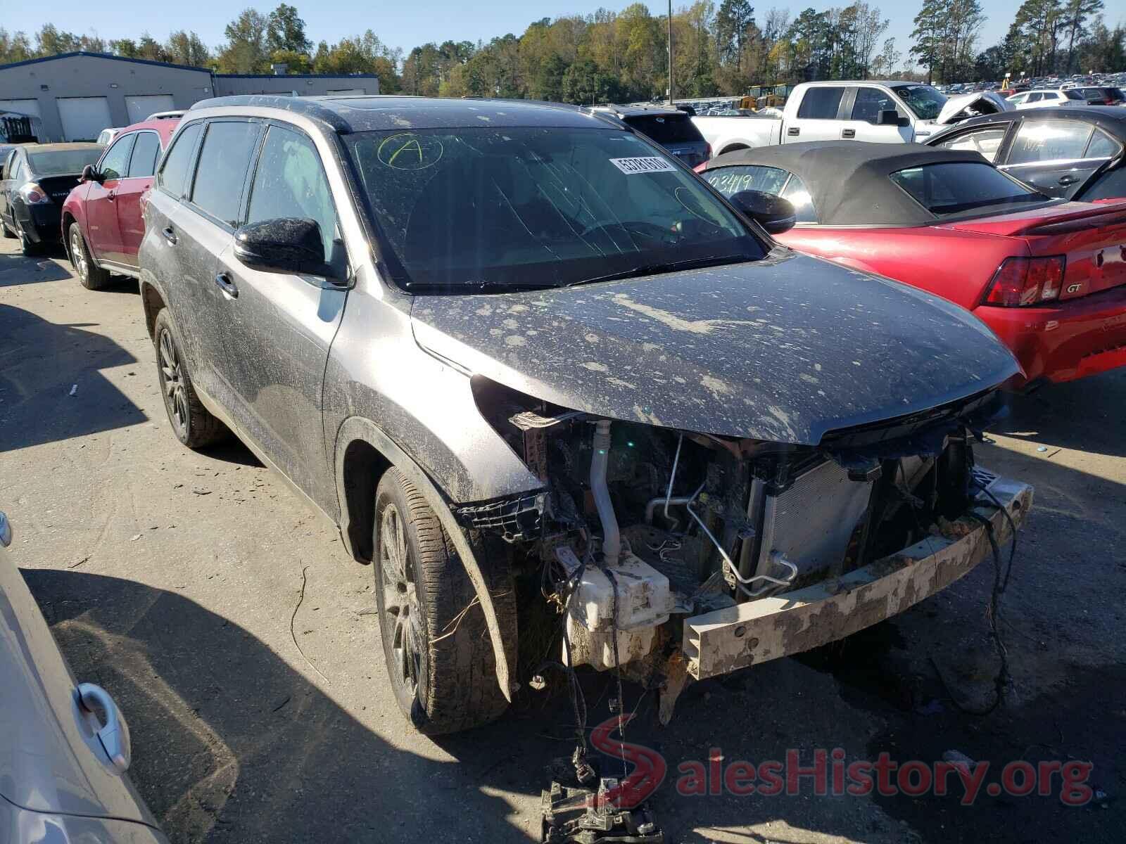 5TDKZRFH8KS330128 2019 TOYOTA HIGHLANDER