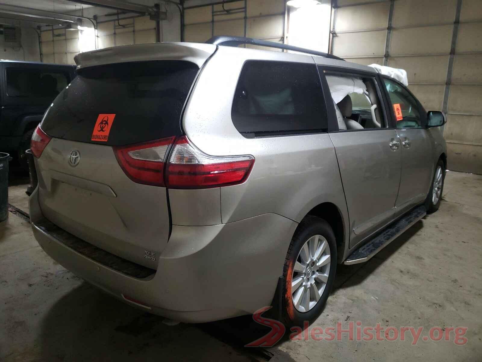 5TDDZ3DC1HS160572 2017 TOYOTA SIENNA