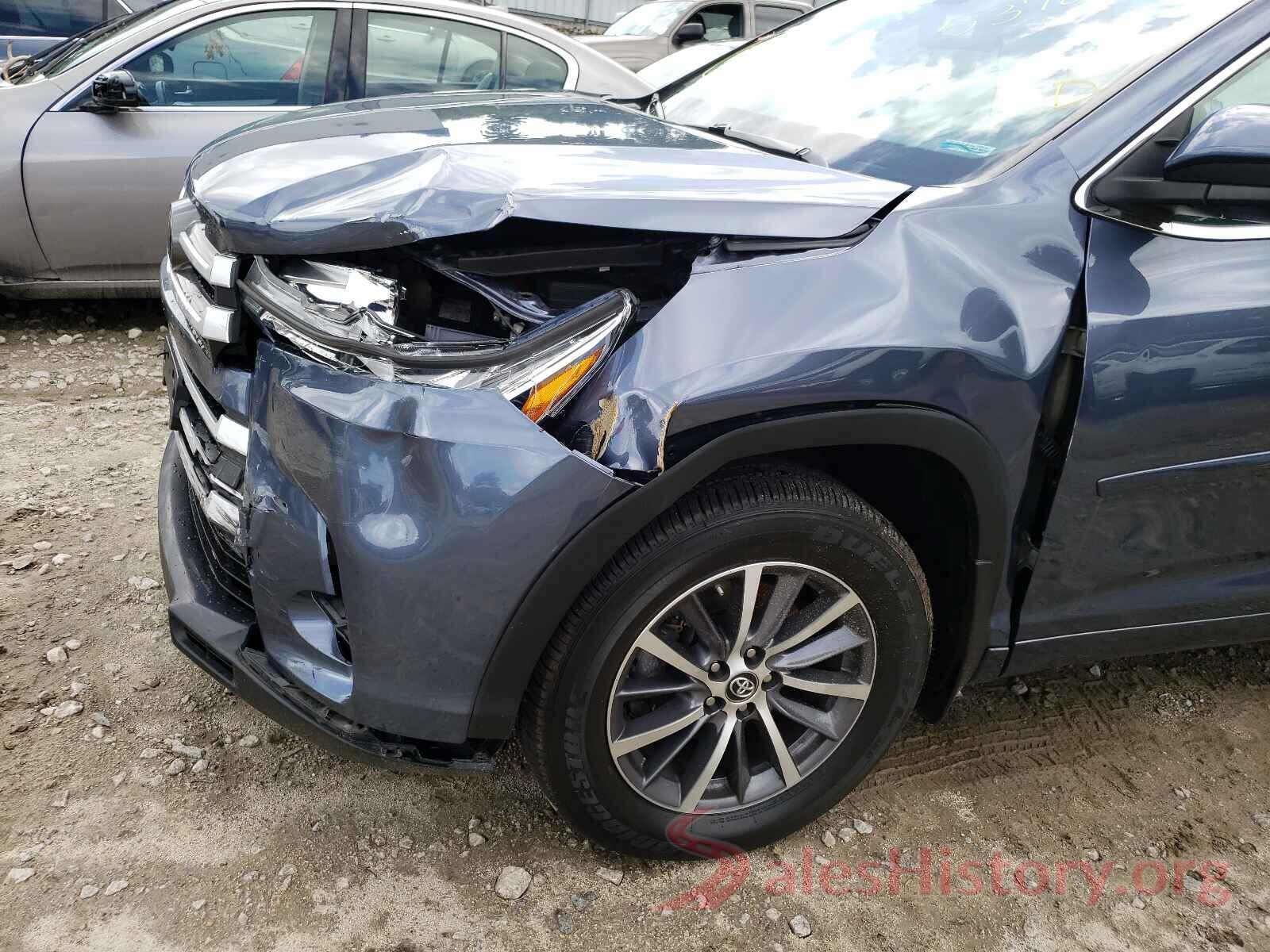 5TDJZRFH0JS866386 2018 TOYOTA HIGHLANDER