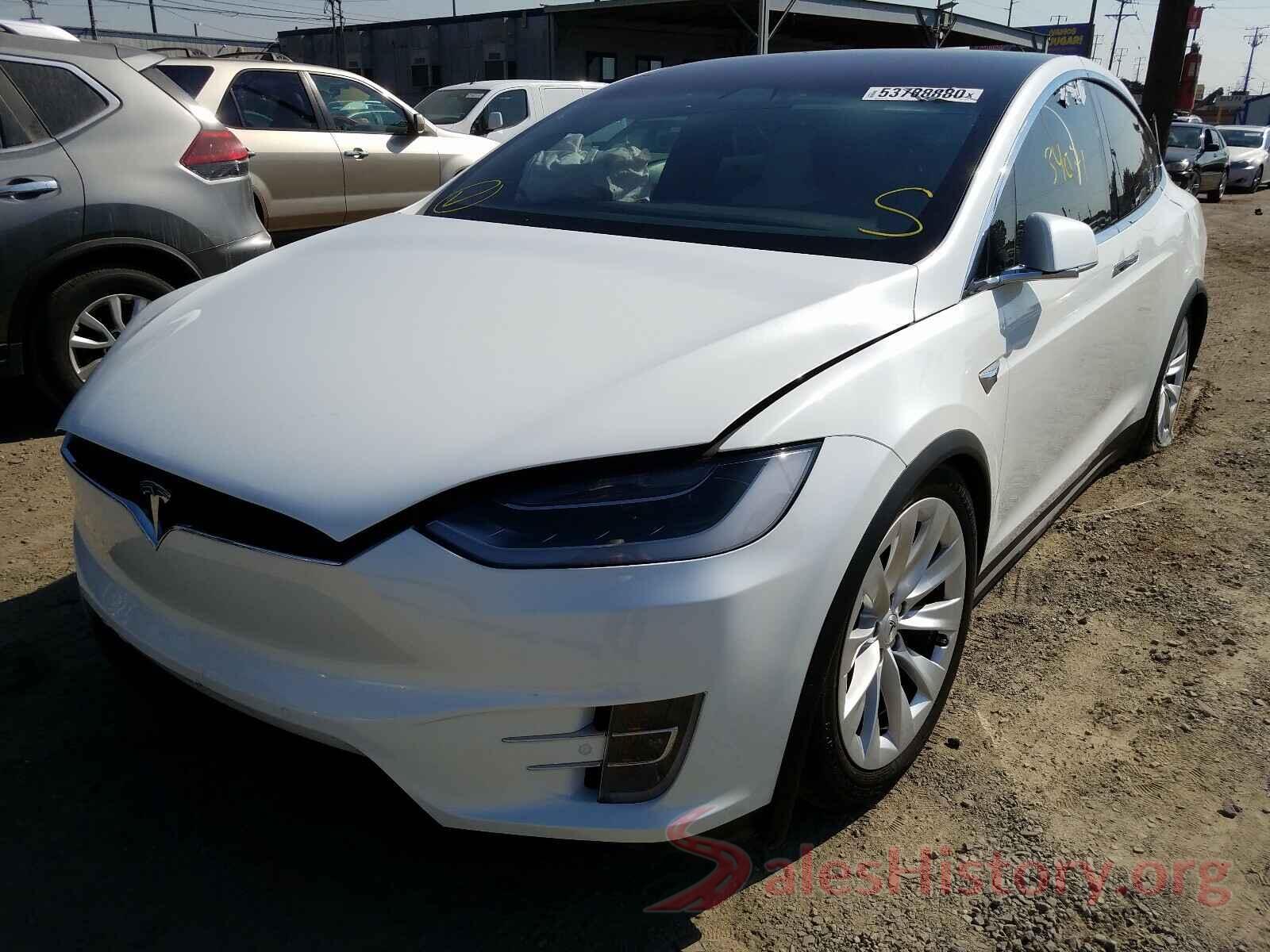 5YJXCBE26HF065816 2017 TESLA MODEL X