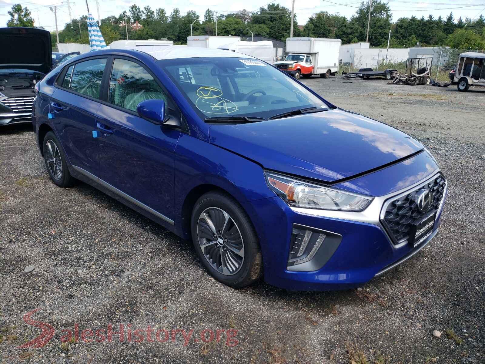 KMHC65LDXMU255045 2021 HYUNDAI IONIQ