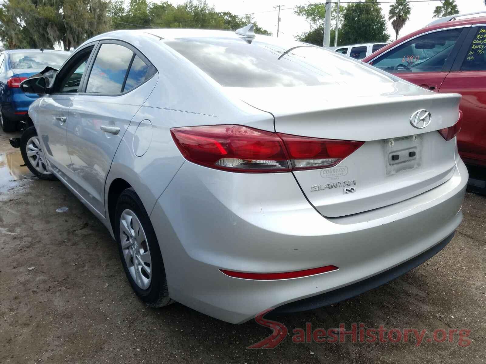 5NPD74LF3HH164720 2017 HYUNDAI ELANTRA