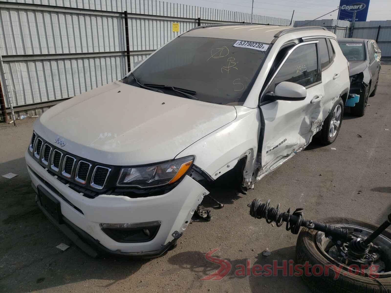 3C4NJCBB4LT229954 2020 JEEP COMPASS