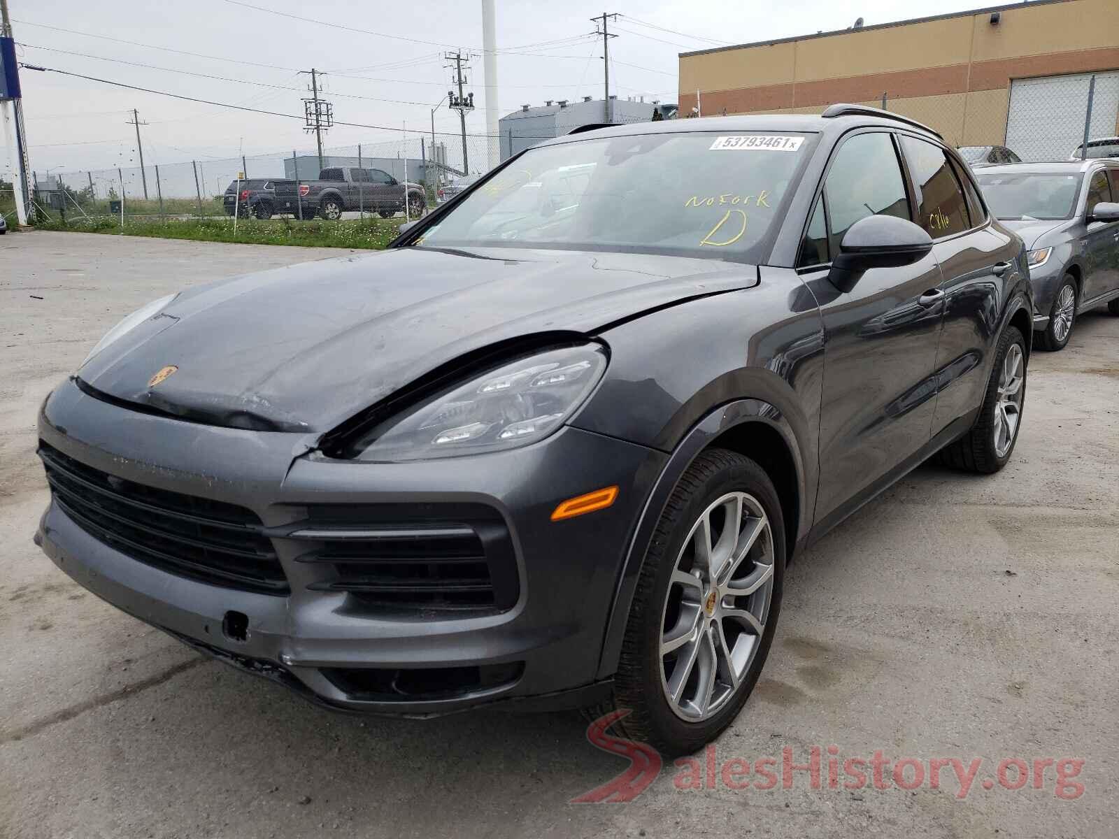 WP1AA2AY5KDA02743 2019 PORSCHE CAYENNE