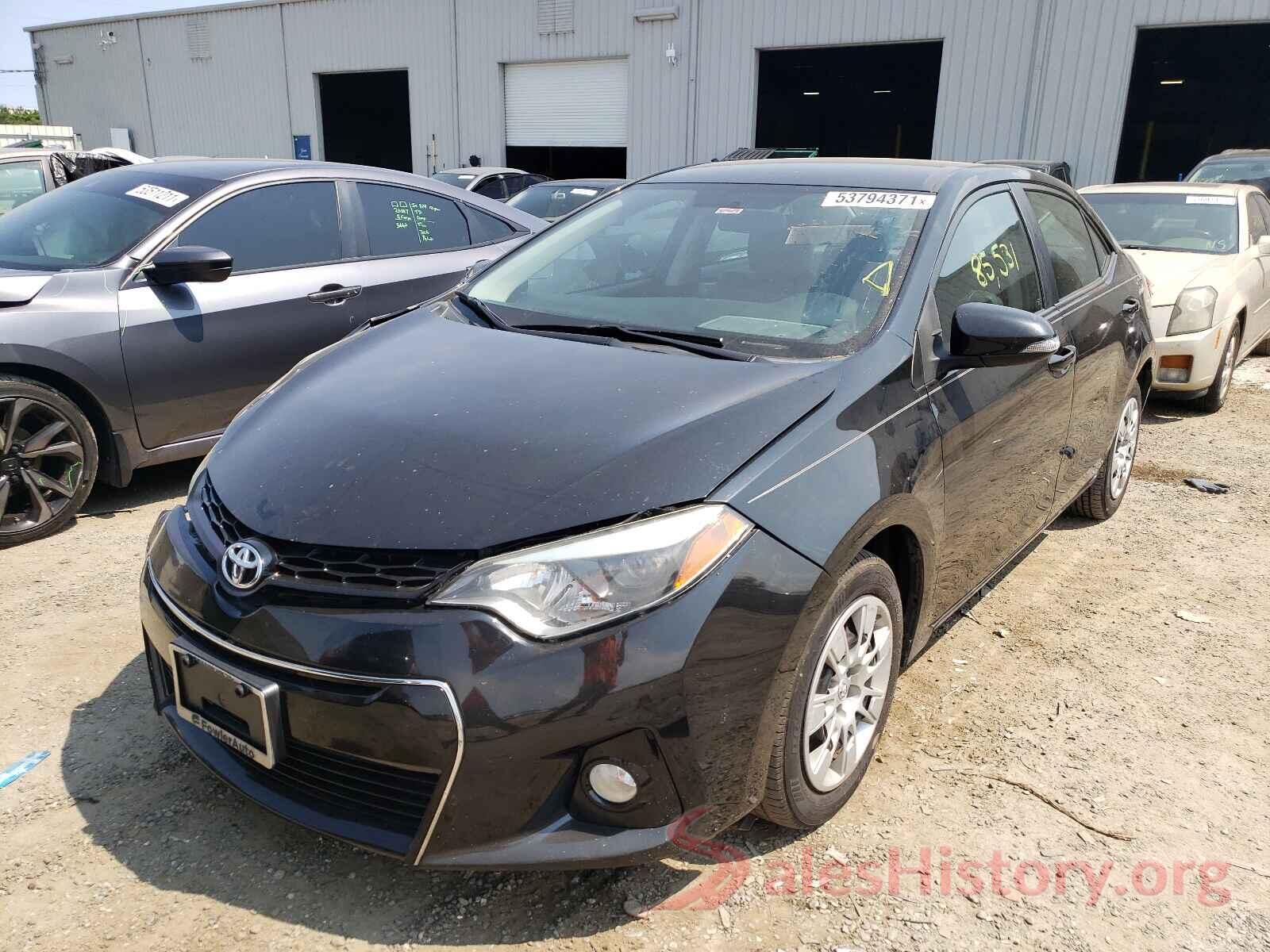 5YFBURHE2GP526437 2016 TOYOTA COROLLA