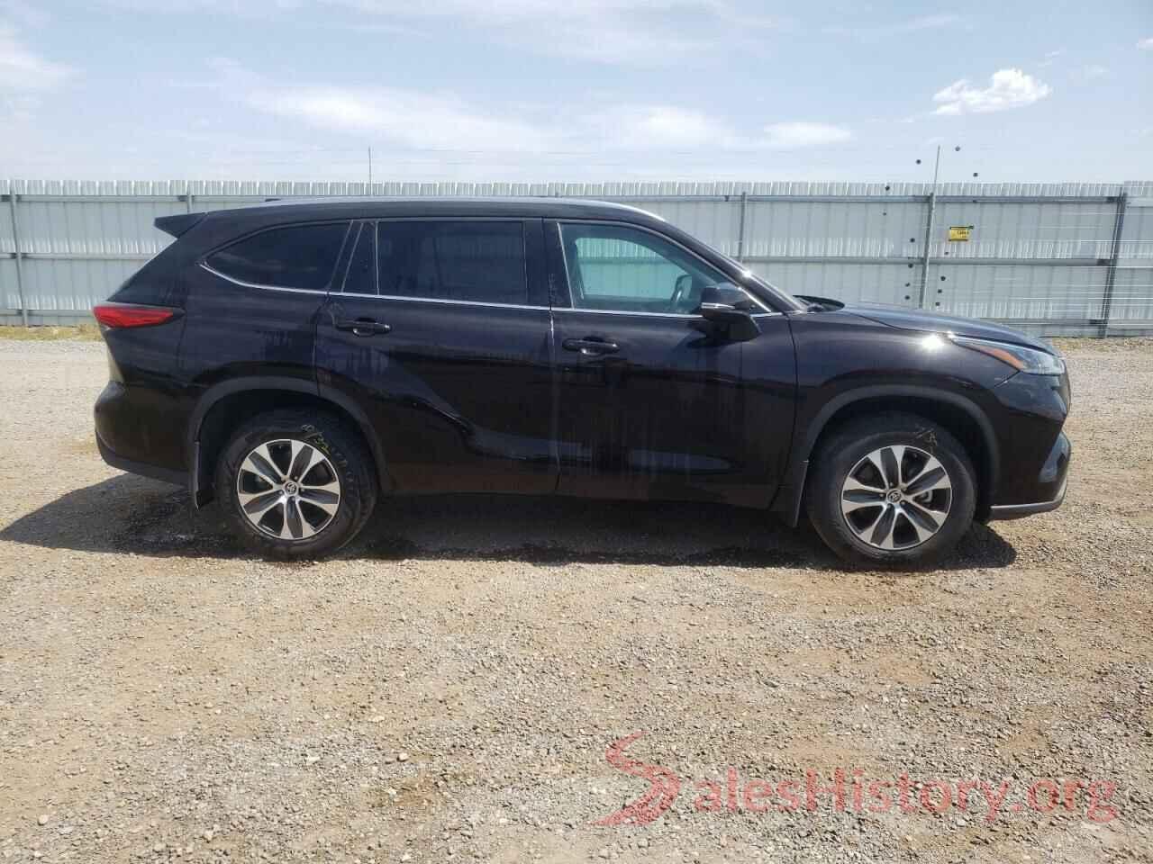 5TDGZRBH2MS064877 2021 TOYOTA HIGHLANDER