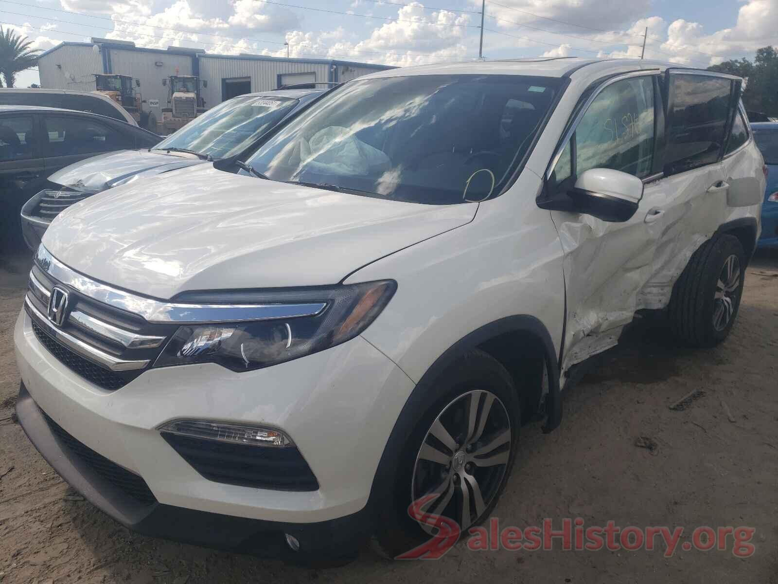 5FNYF6H76HB077376 2017 HONDA PILOT