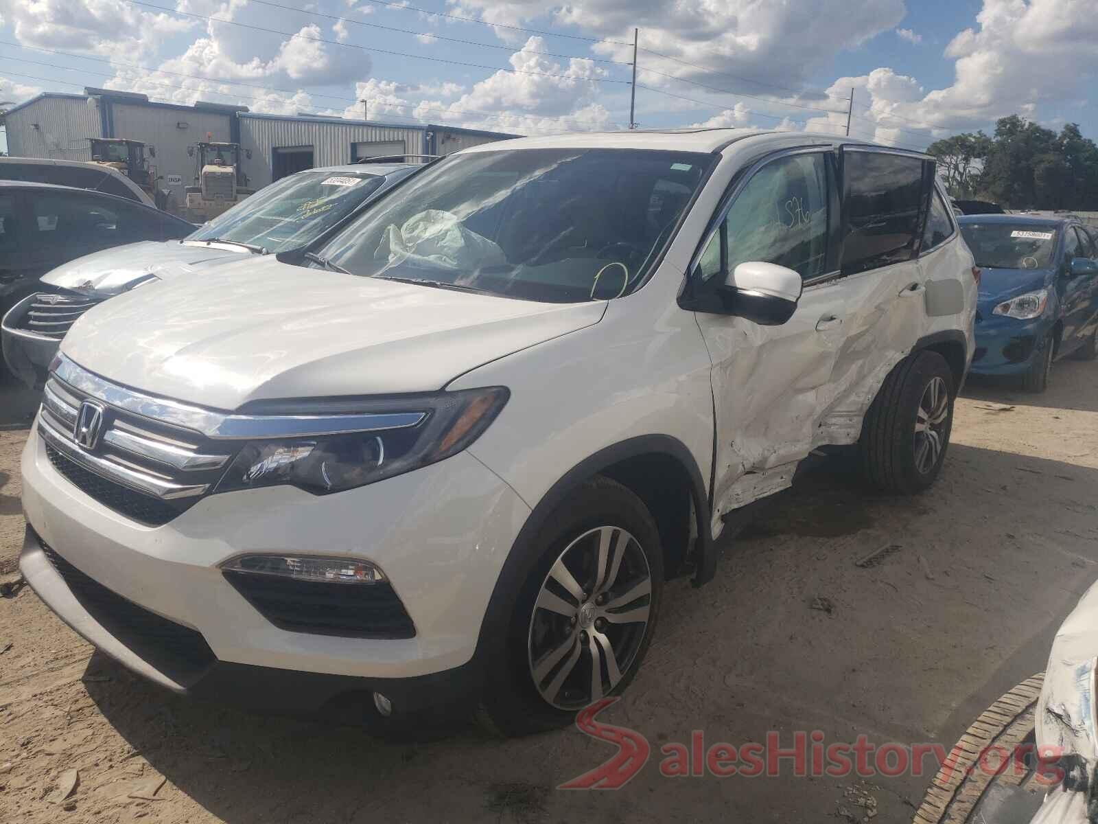 5FNYF6H76HB077376 2017 HONDA PILOT