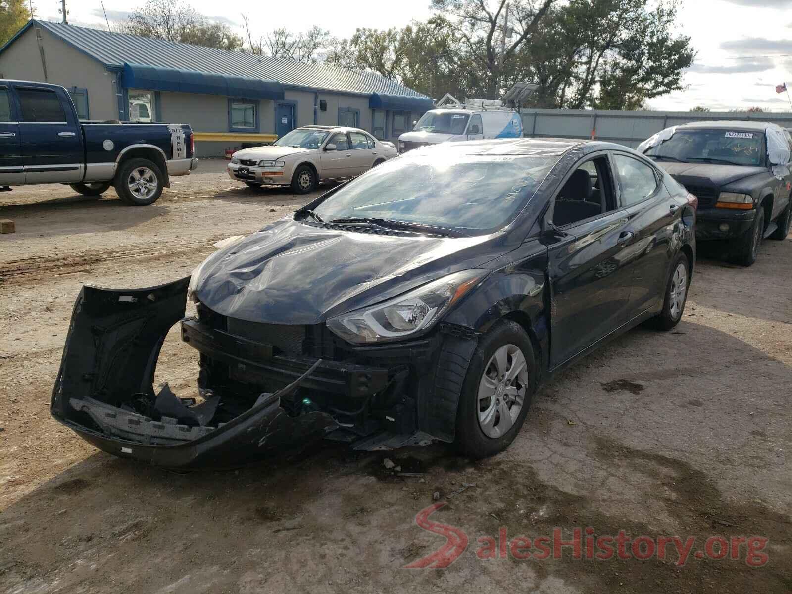 KMHDH4AE1GU517057 2016 HYUNDAI ELANTRA