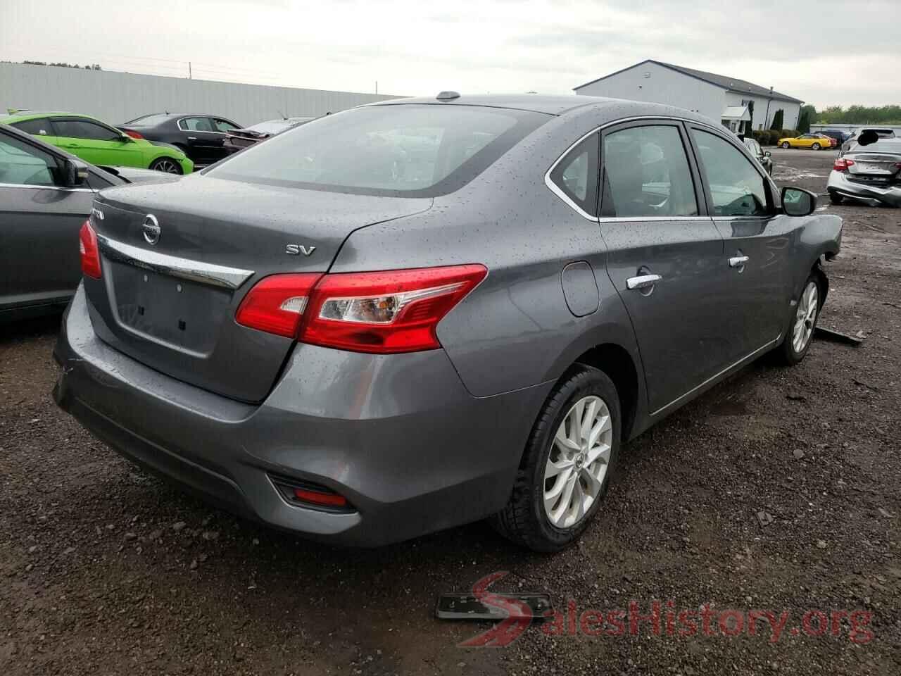 3N1AB7APXKY354784 2019 NISSAN SENTRA