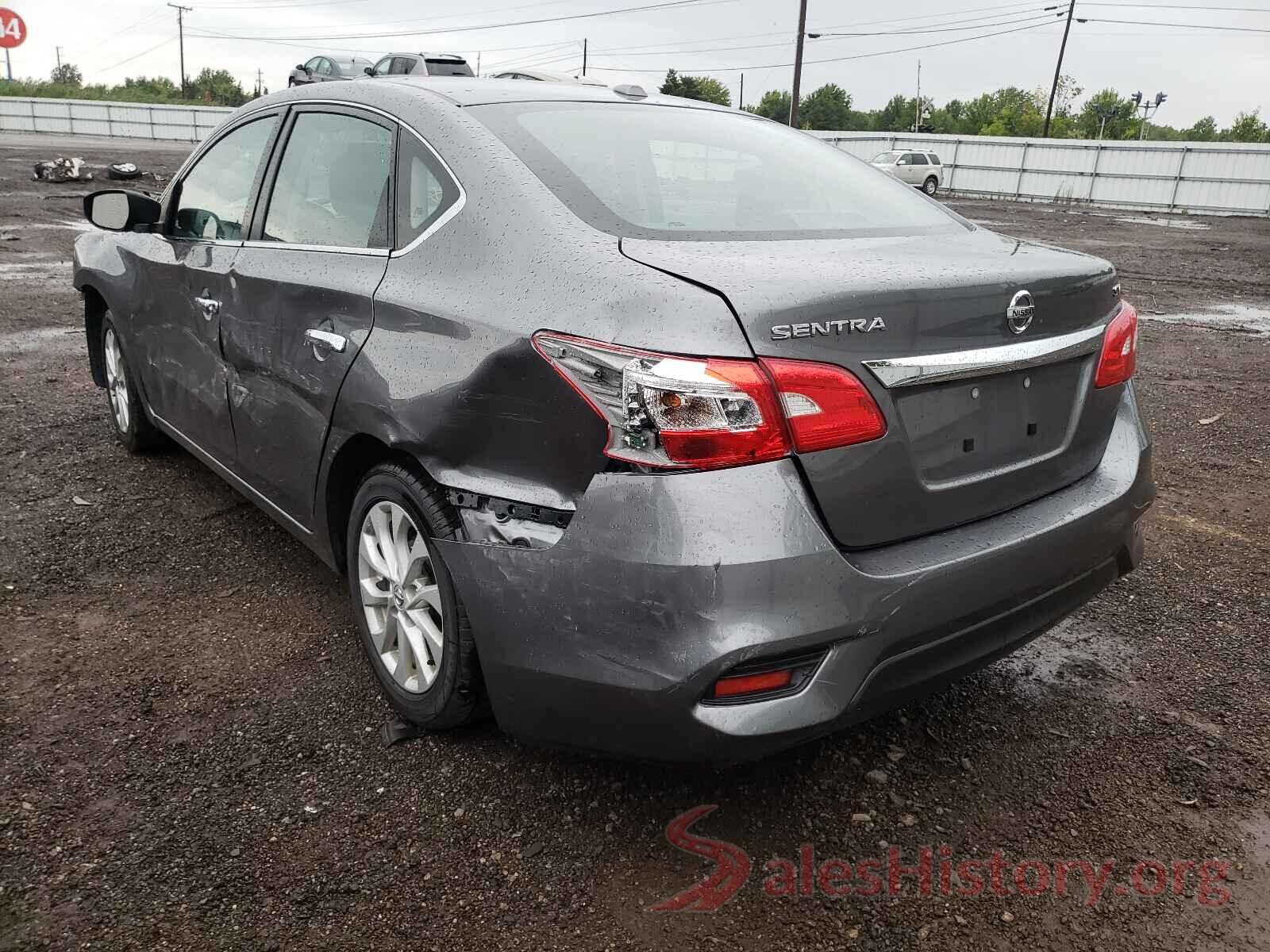 3N1AB7APXKY354784 2019 NISSAN SENTRA