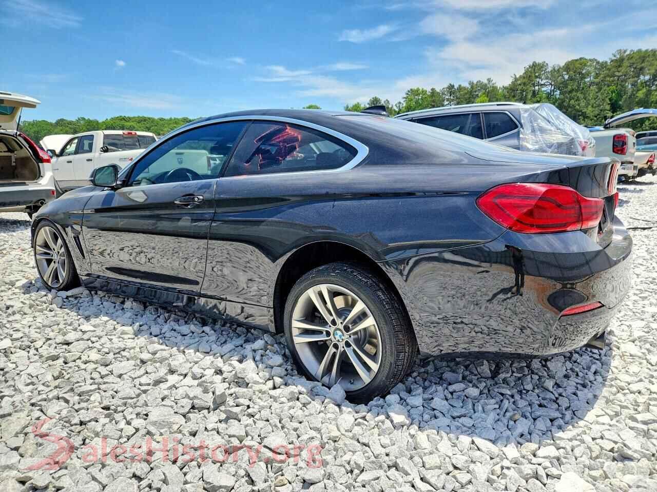 2018 BMW 4 SERIES VIN WBA4W7C57JAB93520, front view