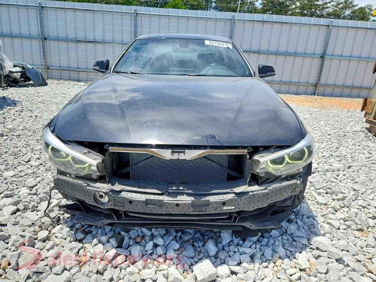 2018 BMW 4 SERIES VIN WBA4W7C57JAB93520, rear view