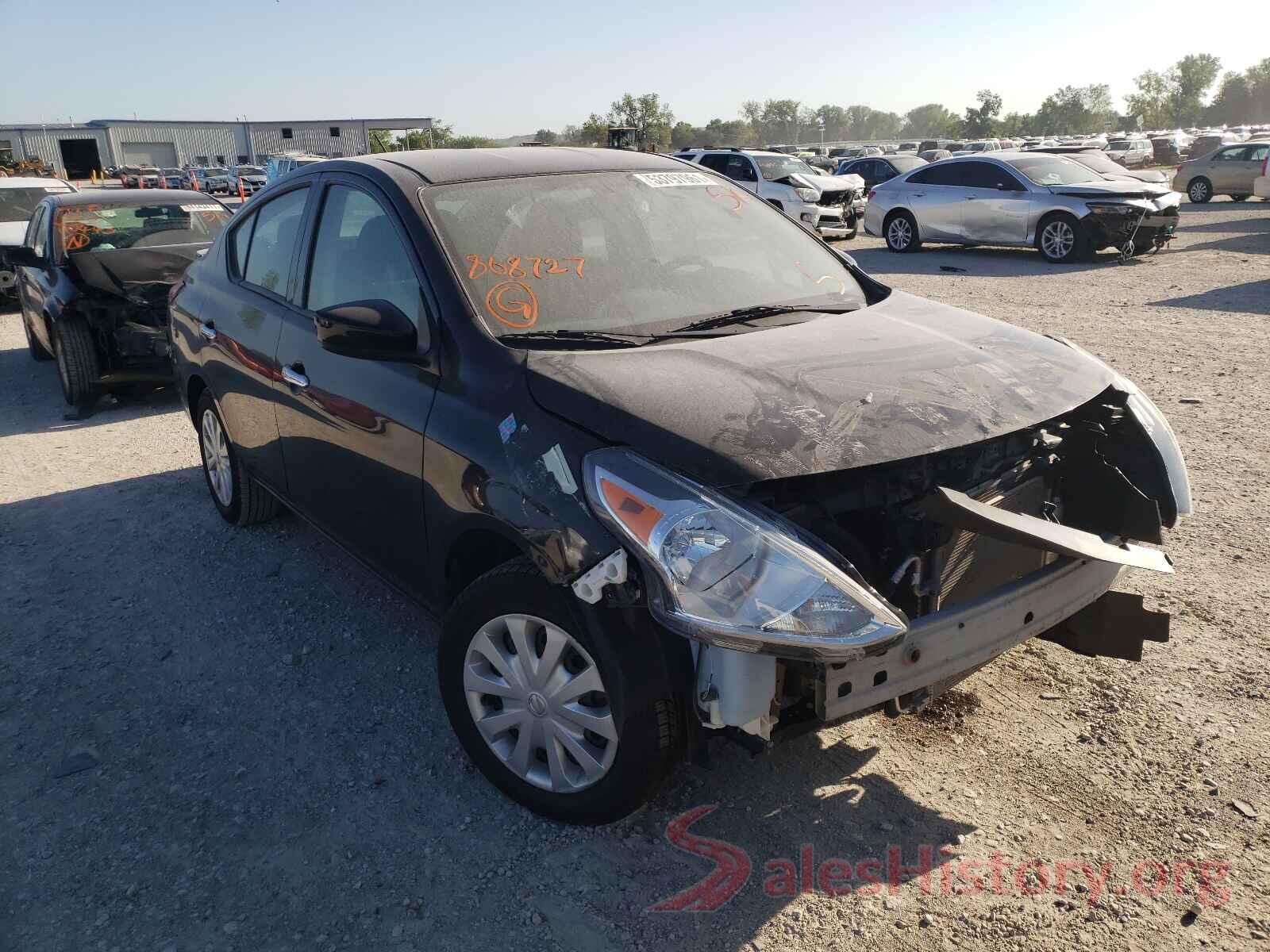 3N1CN7AP8KL868727 2019 NISSAN VERSA