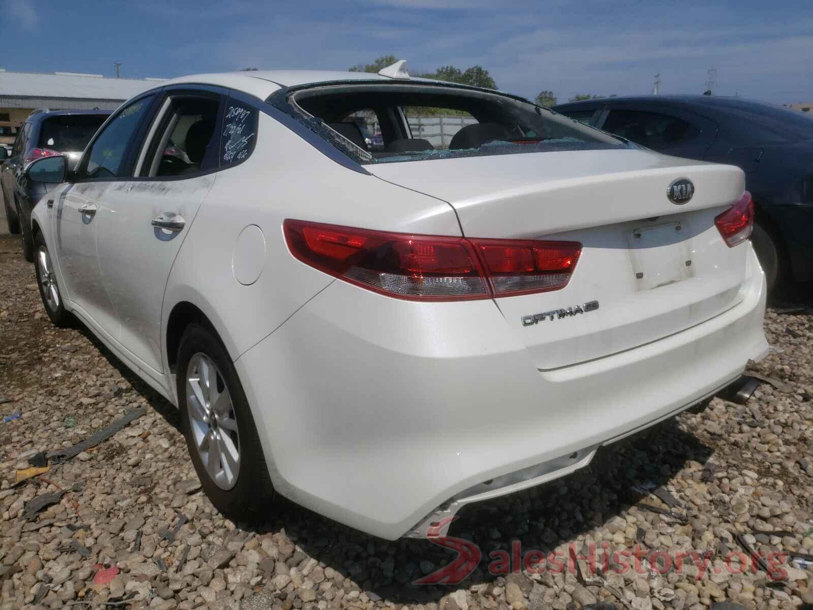 KNAGT4L33G5088152 2016 KIA OPTIMA