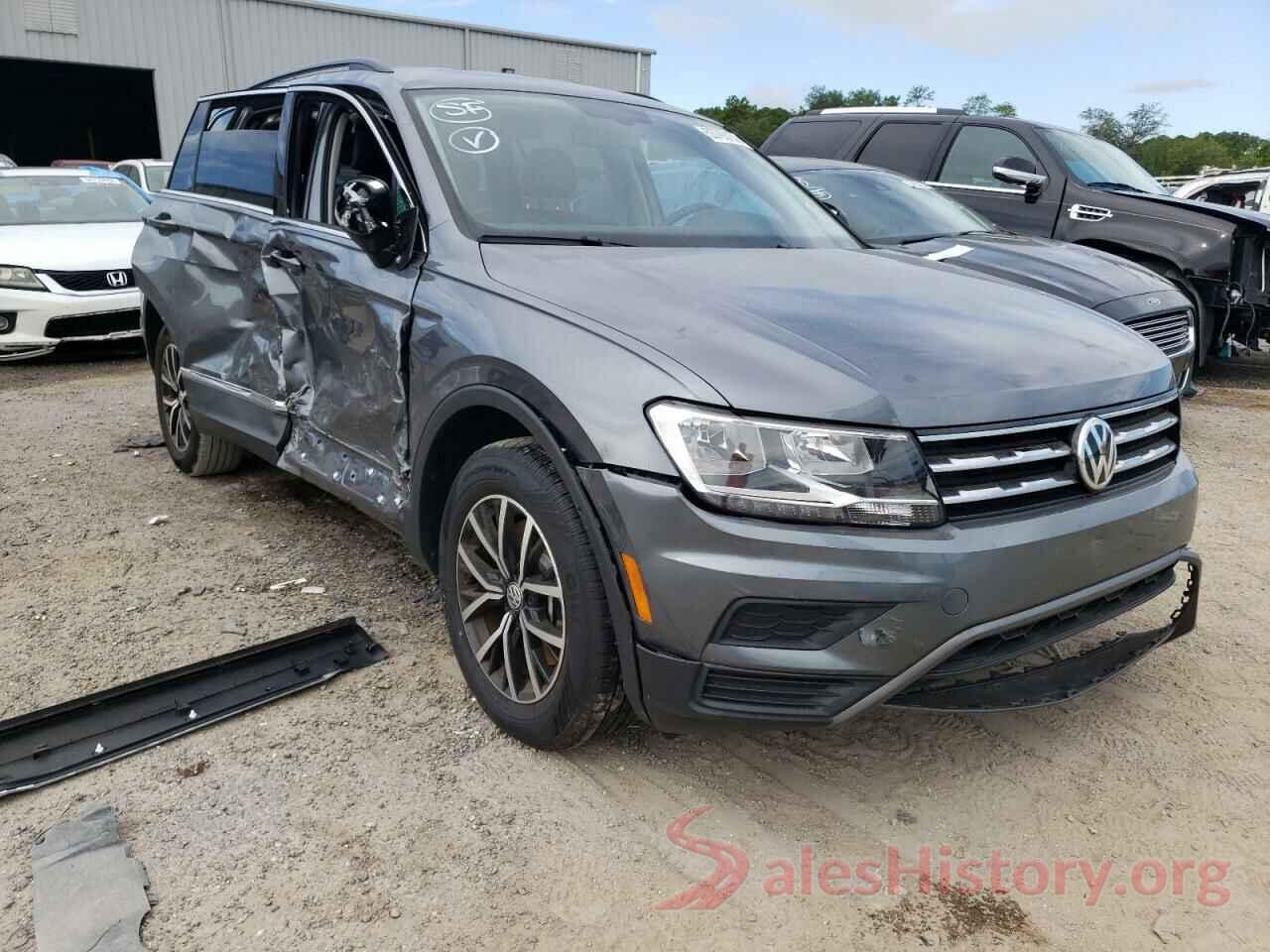 3VV3B7AX7MM069770 2021 VOLKSWAGEN TIGUAN