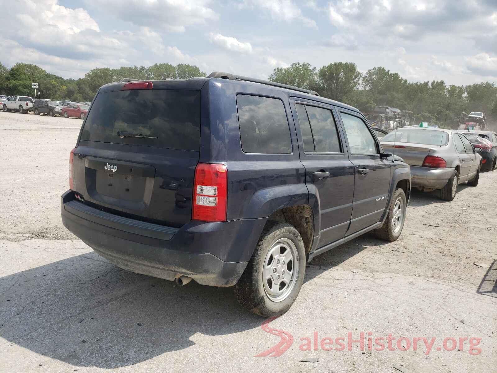 1C4NJPBB7GD604075 2016 JEEP PATRIOT