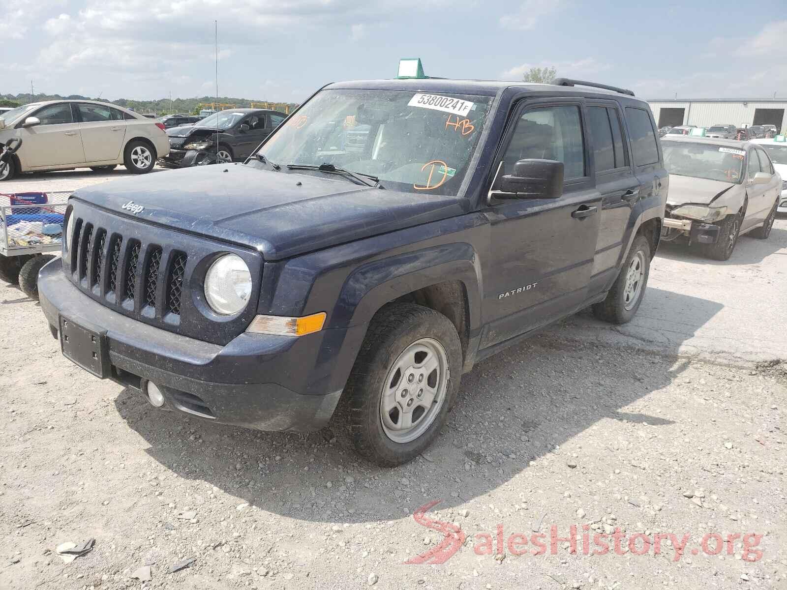 1C4NJPBB7GD604075 2016 JEEP PATRIOT