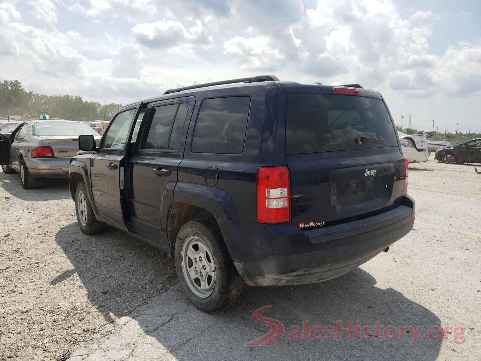 1C4NJPBB7GD604075 2016 JEEP PATRIOT