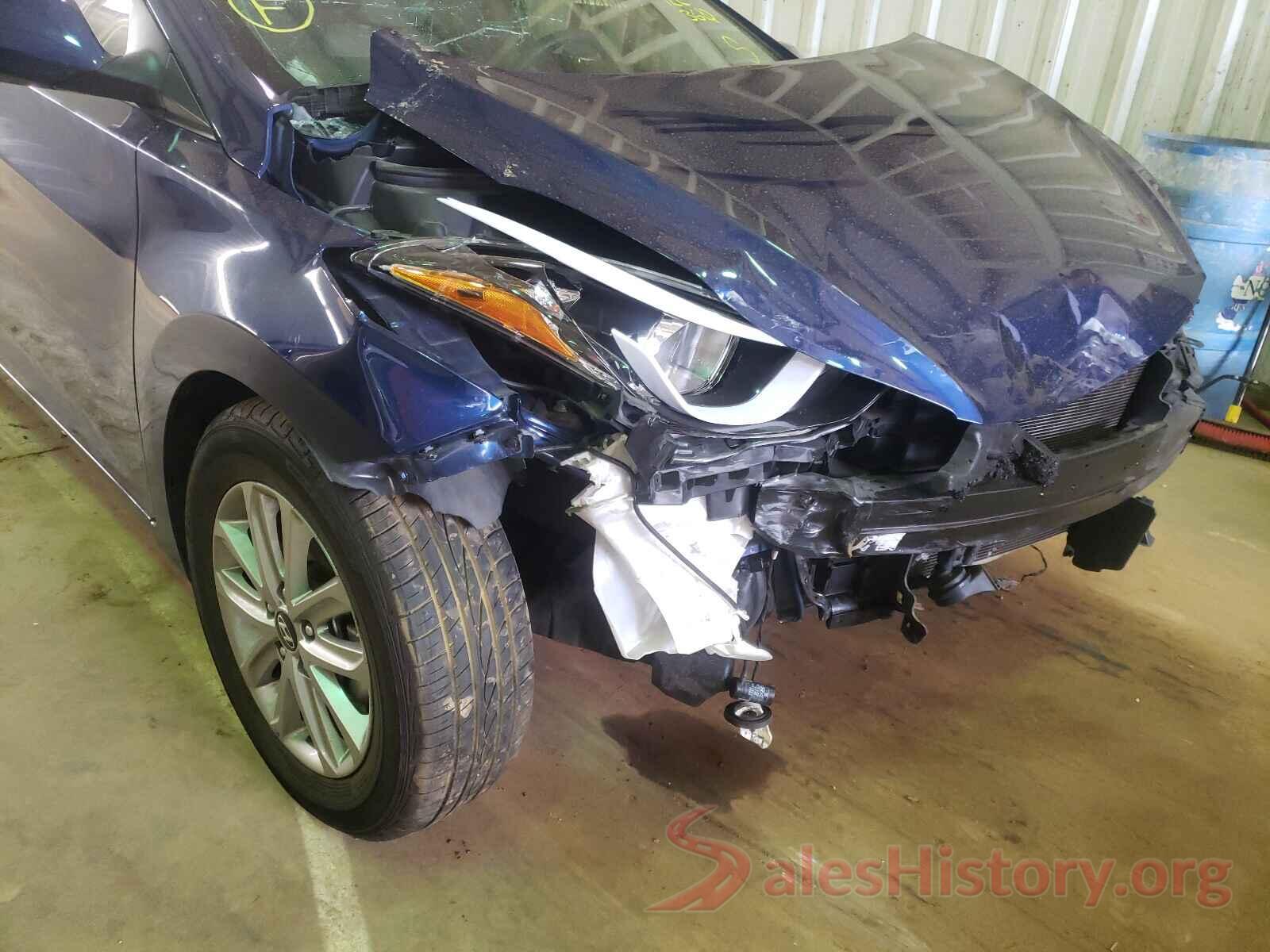 5NPDH4AE2GH775392 2016 HYUNDAI ELANTRA