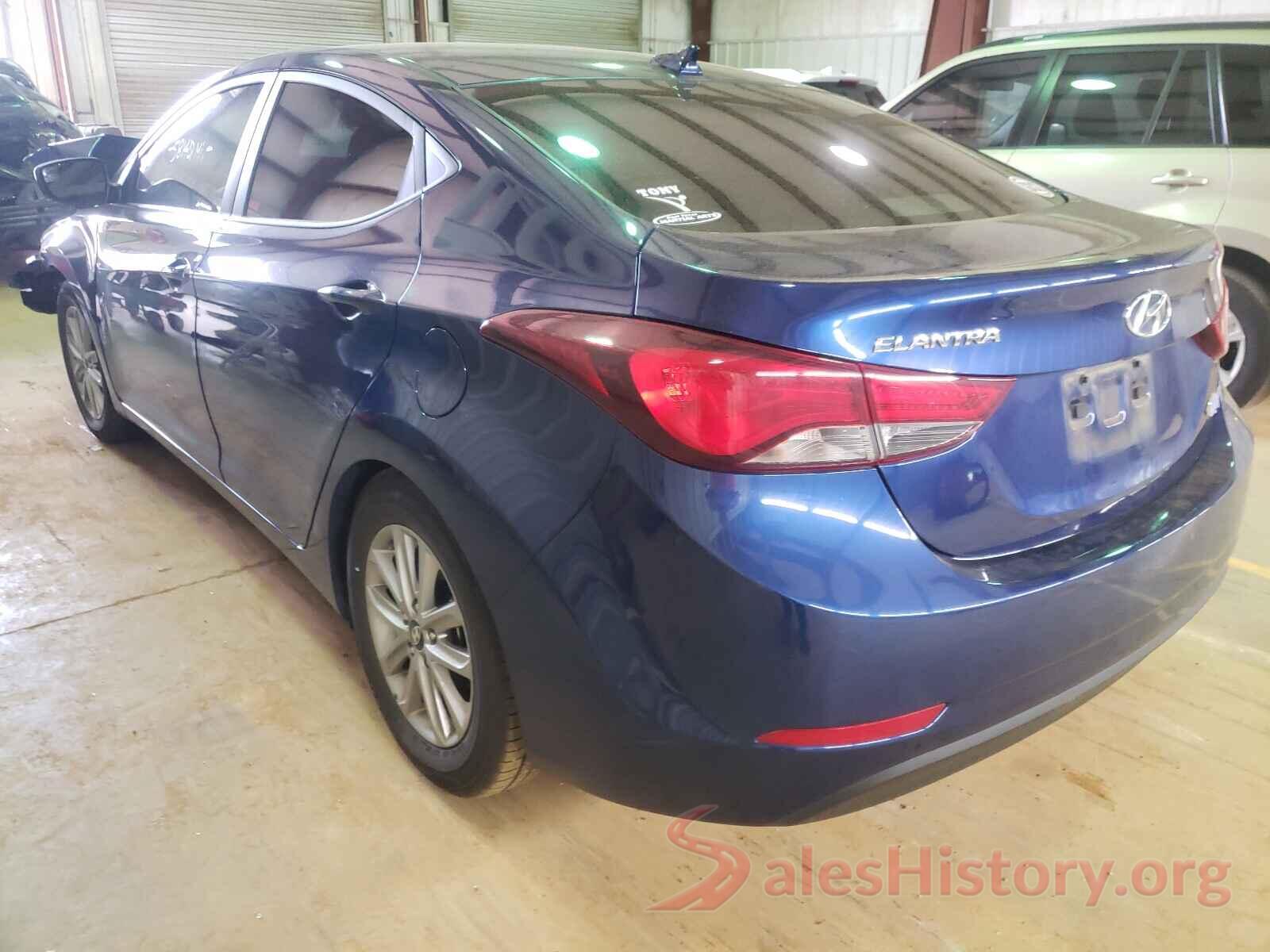 5NPDH4AE2GH775392 2016 HYUNDAI ELANTRA