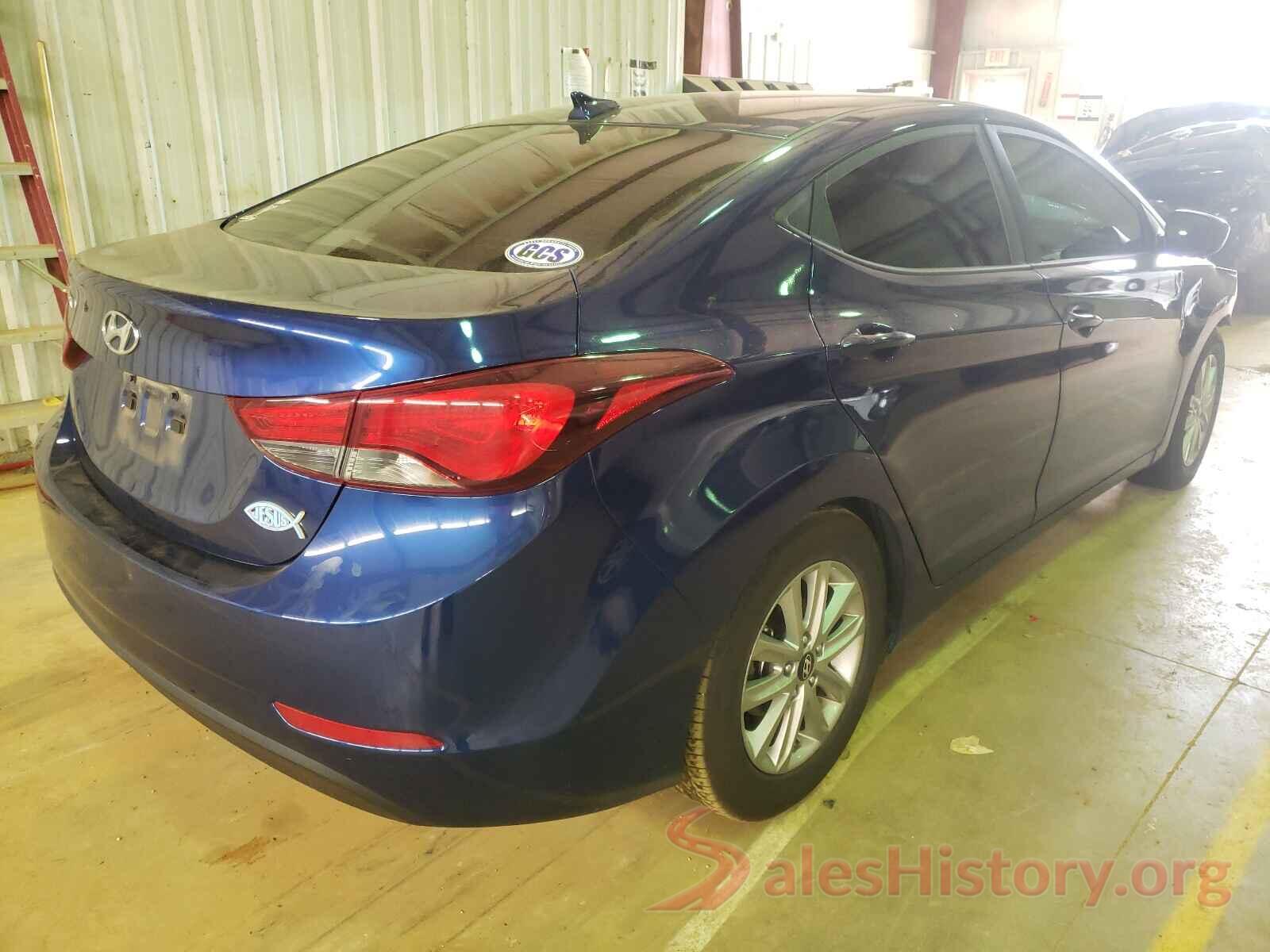 5NPDH4AE2GH775392 2016 HYUNDAI ELANTRA