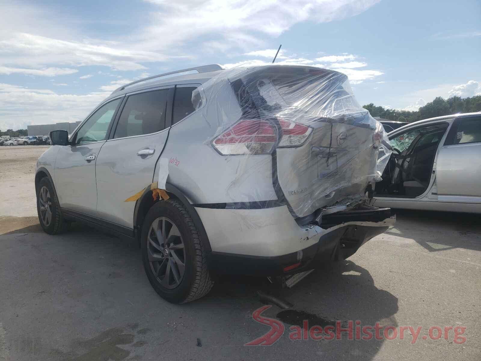 5N1AT2MT7GC779025 2016 NISSAN ROGUE