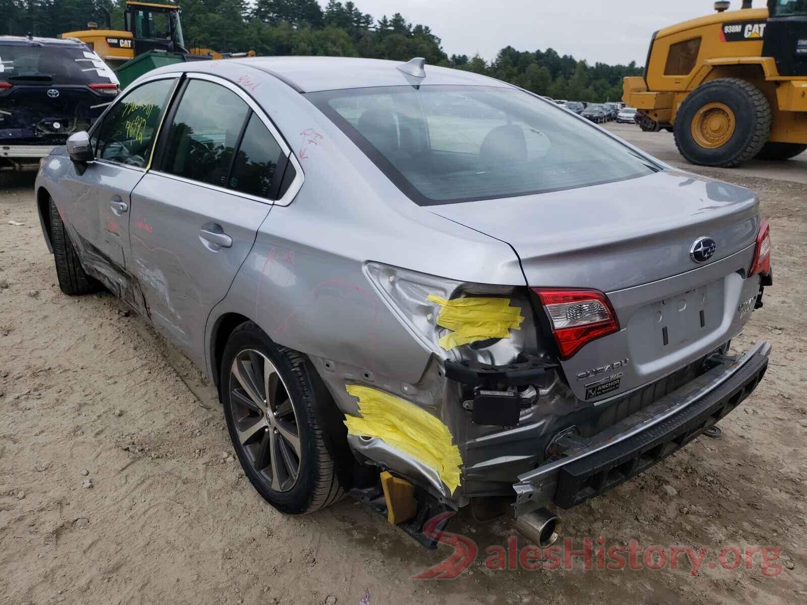 4S3BNAJ6XG3013074 2016 SUBARU LEGACY