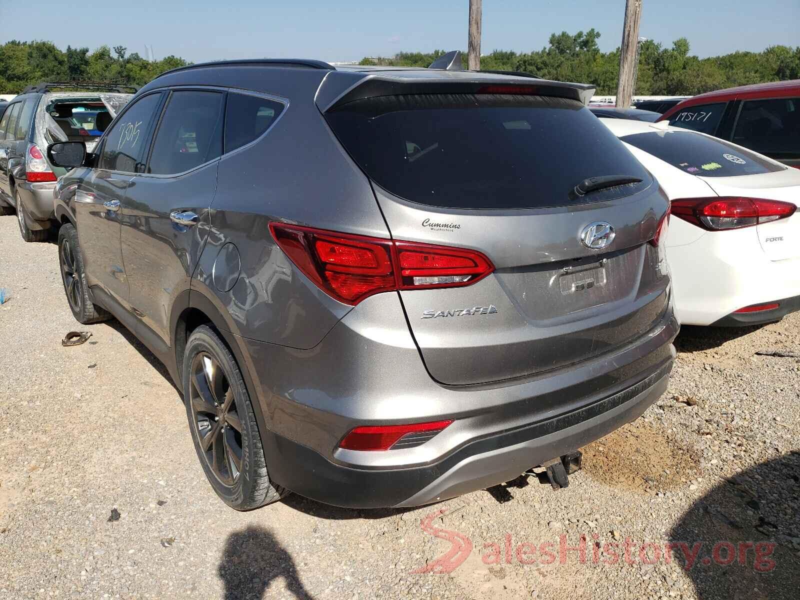 5XYZU3LB0HG387861 2017 HYUNDAI SANTA FE