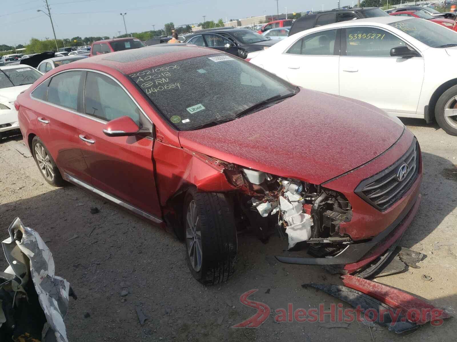 5NPE34AFXHH440684 2017 HYUNDAI SONATA