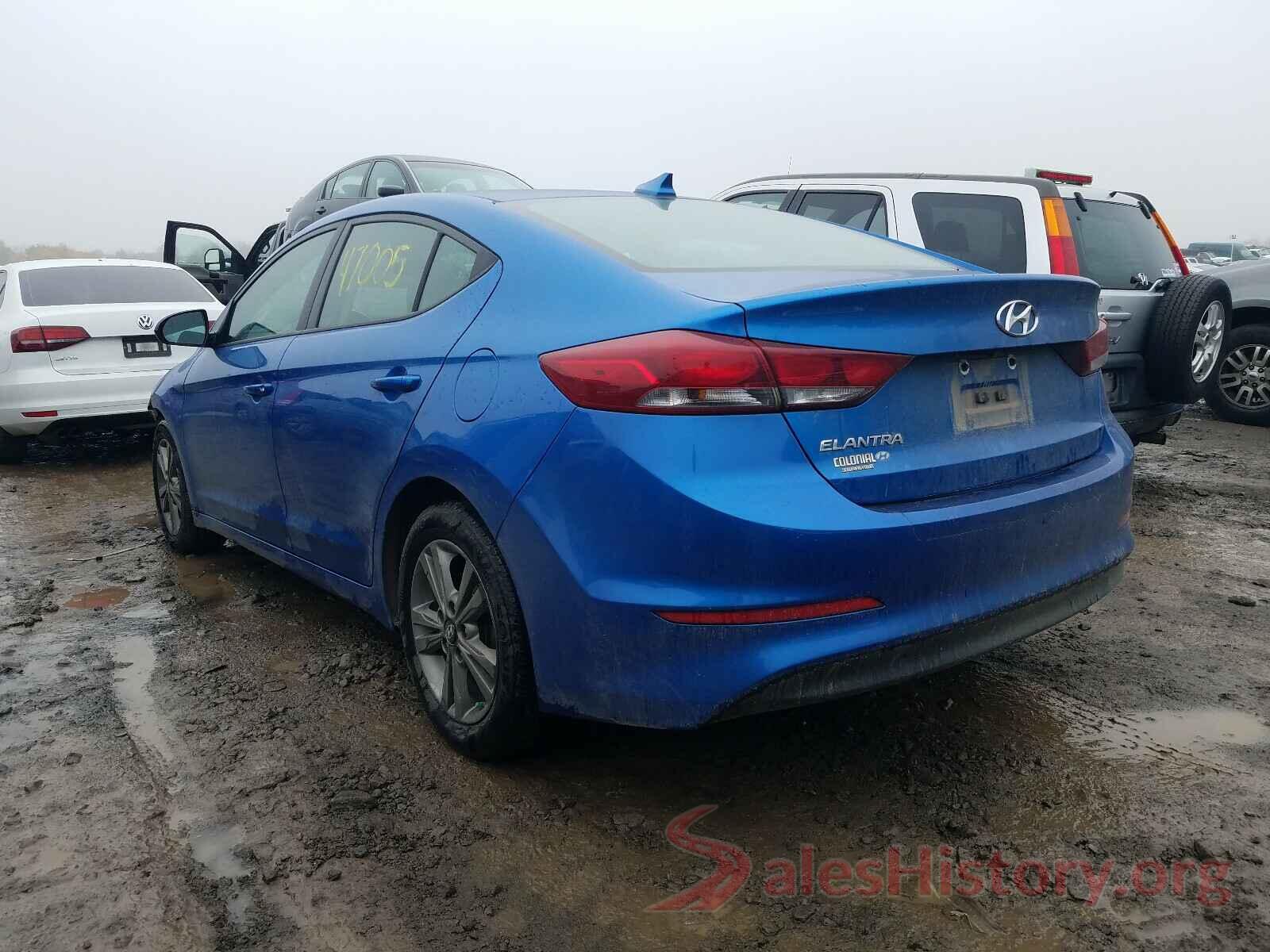 5NPD84LF6HH054418 2017 HYUNDAI ELANTRA