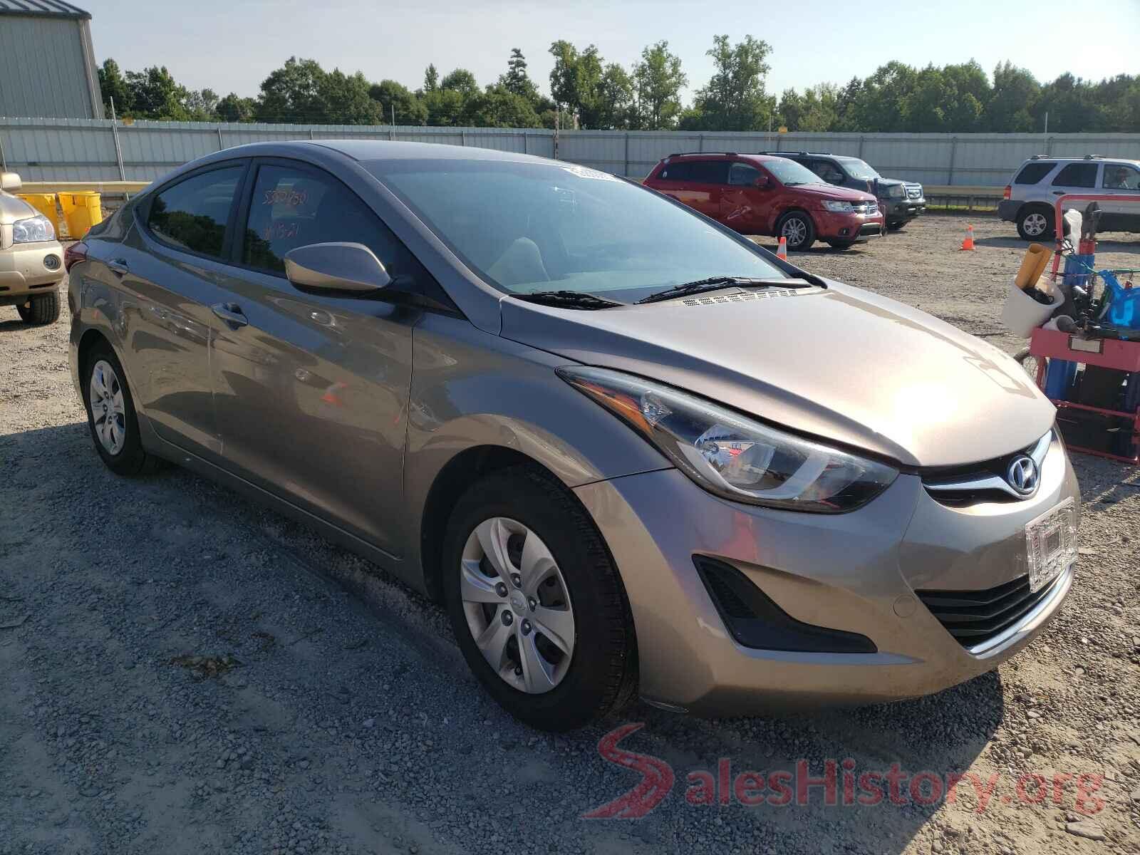 5NPDH4AE1GH665014 2016 HYUNDAI ELANTRA