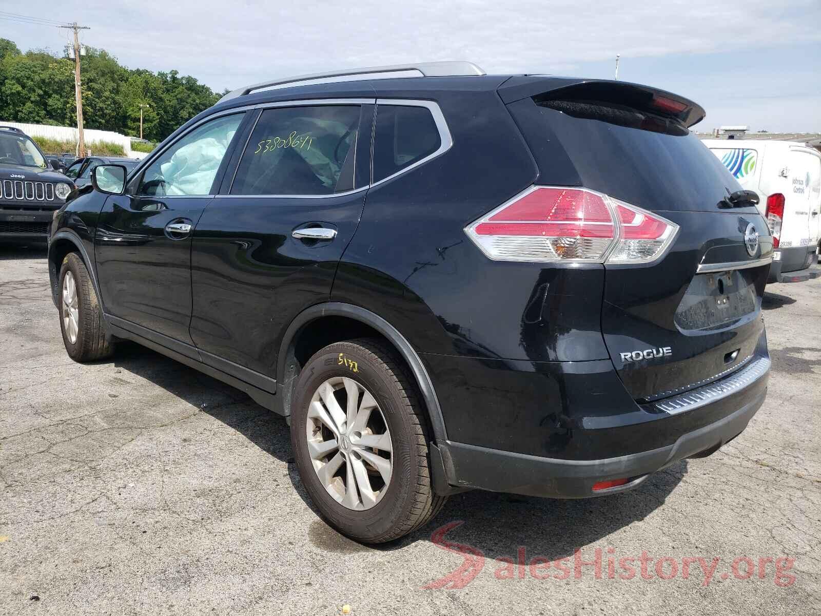 KNMAT2MV2GP732791 2016 NISSAN ROGUE