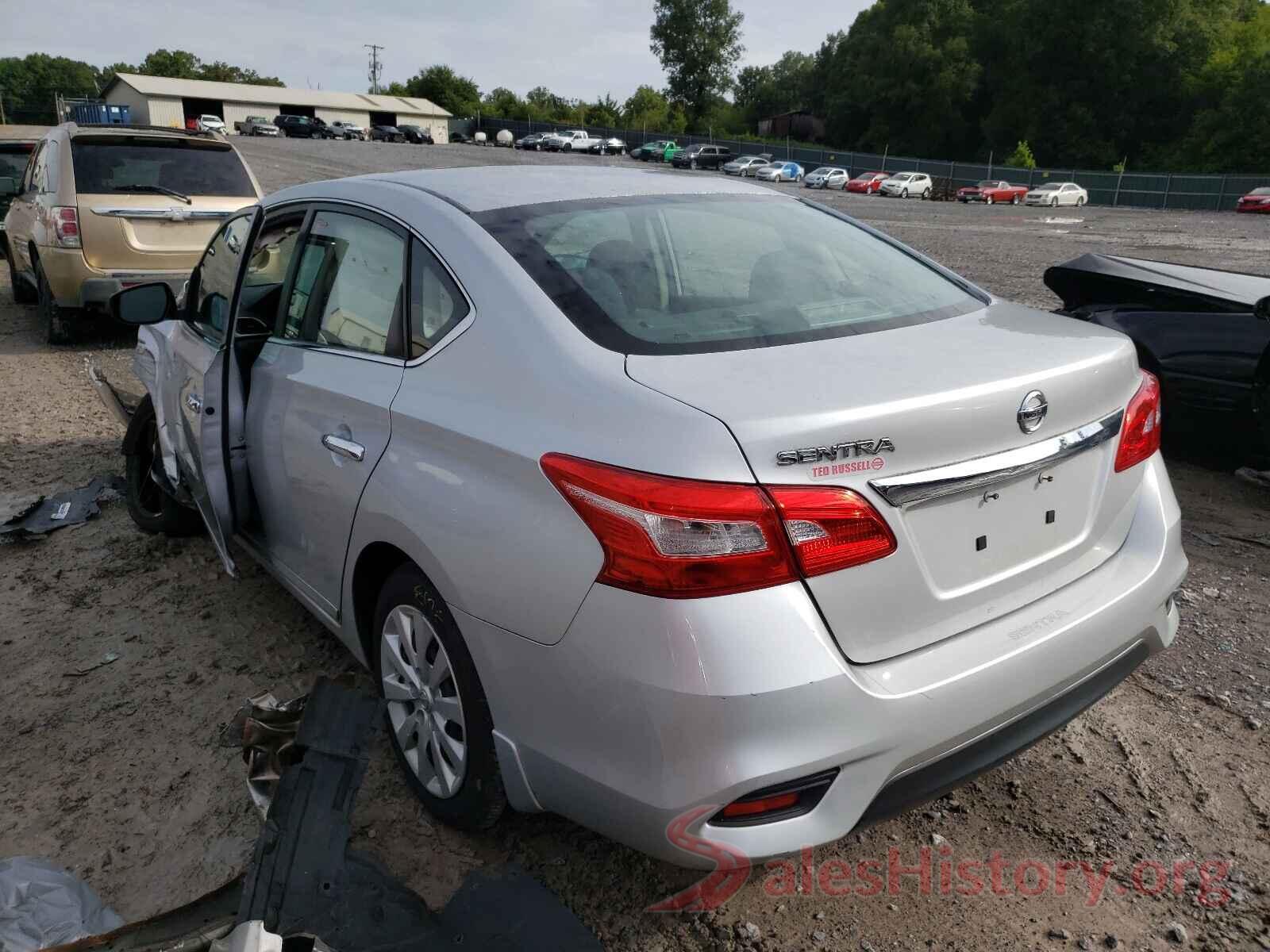 3N1AB7AP0HY316019 2017 NISSAN SENTRA