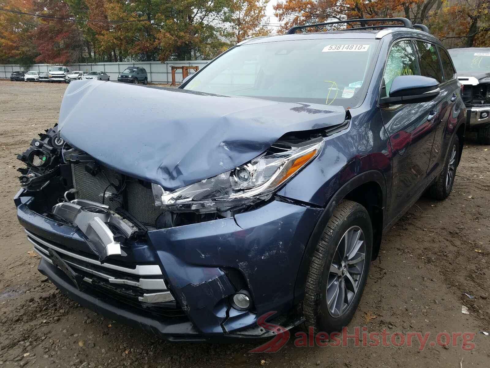 5TDJZRFH7JS912036 2018 TOYOTA HIGHLANDER