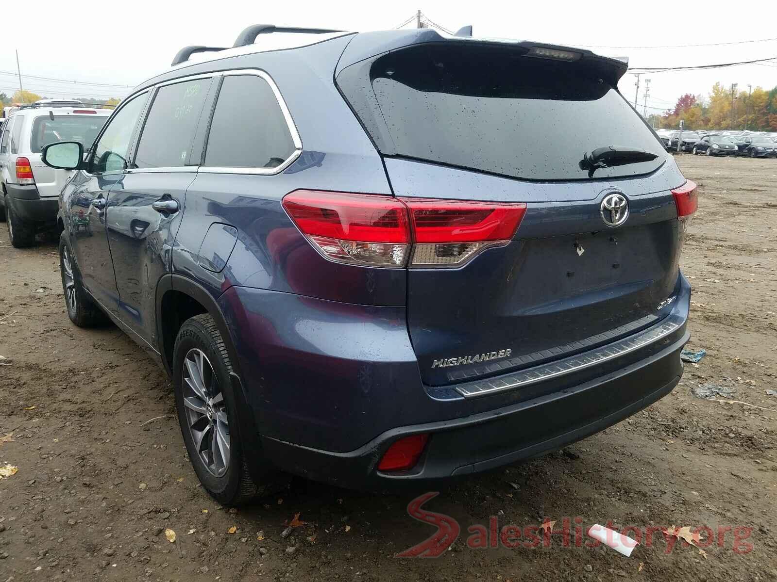 5TDJZRFH7JS912036 2018 TOYOTA HIGHLANDER