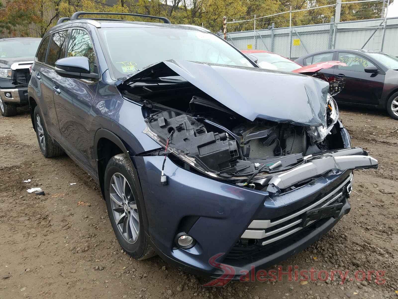 5TDJZRFH7JS912036 2018 TOYOTA HIGHLANDER