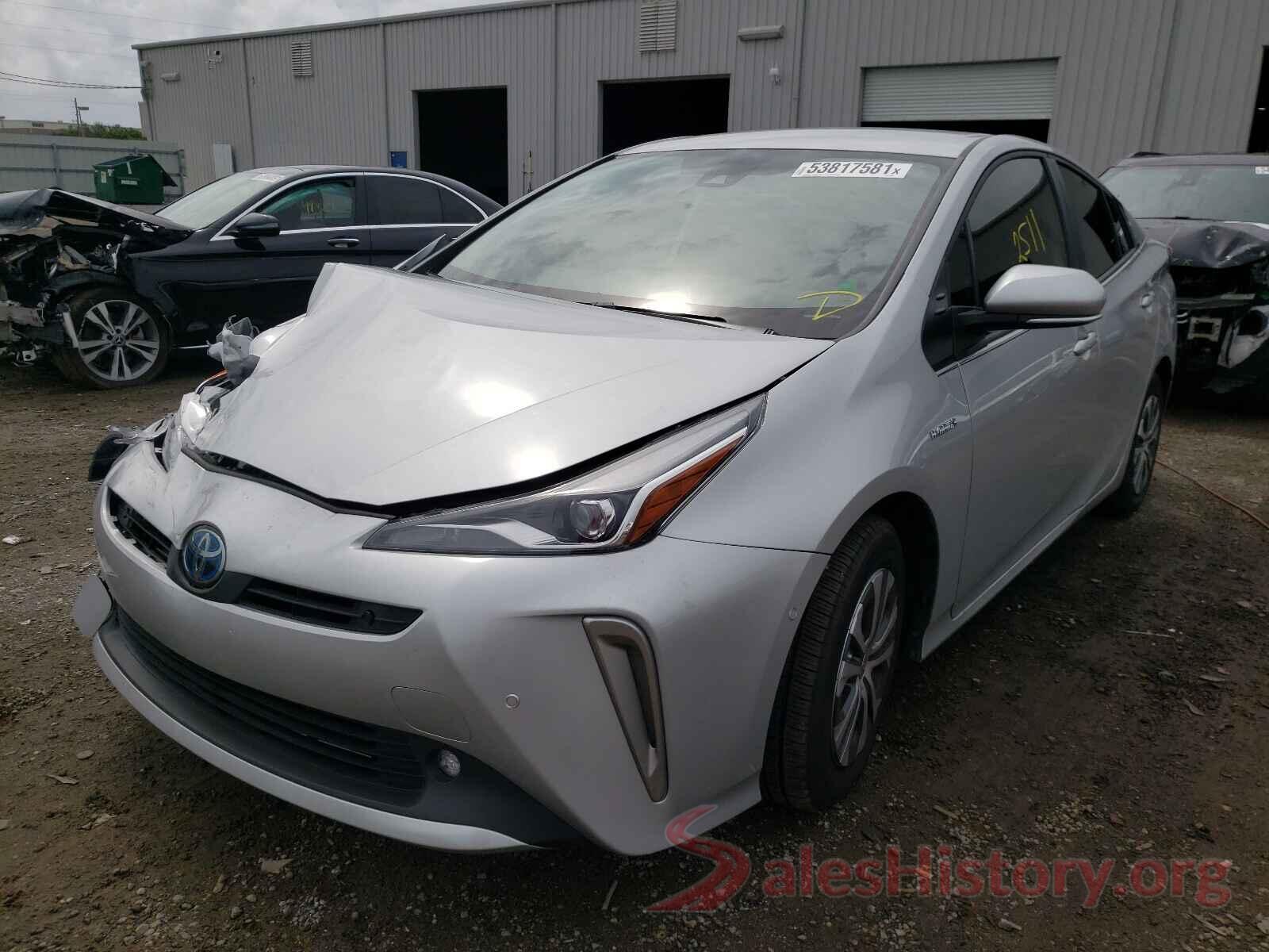 JTDL9MFU3M3030652 2021 TOYOTA PRIUS