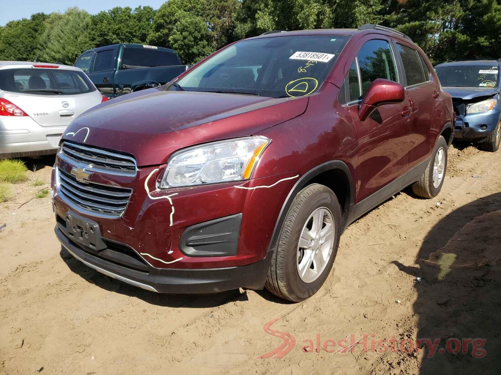 3GNCJPSB0GL269539 2016 CHEVROLET TRAX