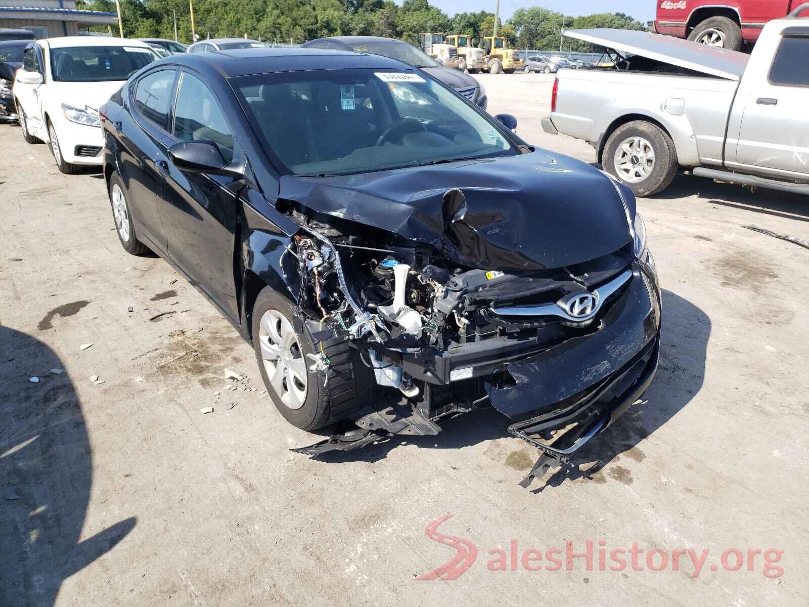 5NPDH4AE7GH786971 2016 HYUNDAI ELANTRA